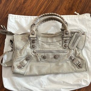 Balenciaga City Bag - silver hardware | Authentic